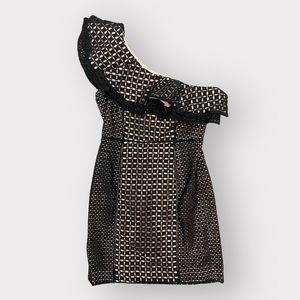 NWT J Crew Collection Eyelet One Shoulder Dress